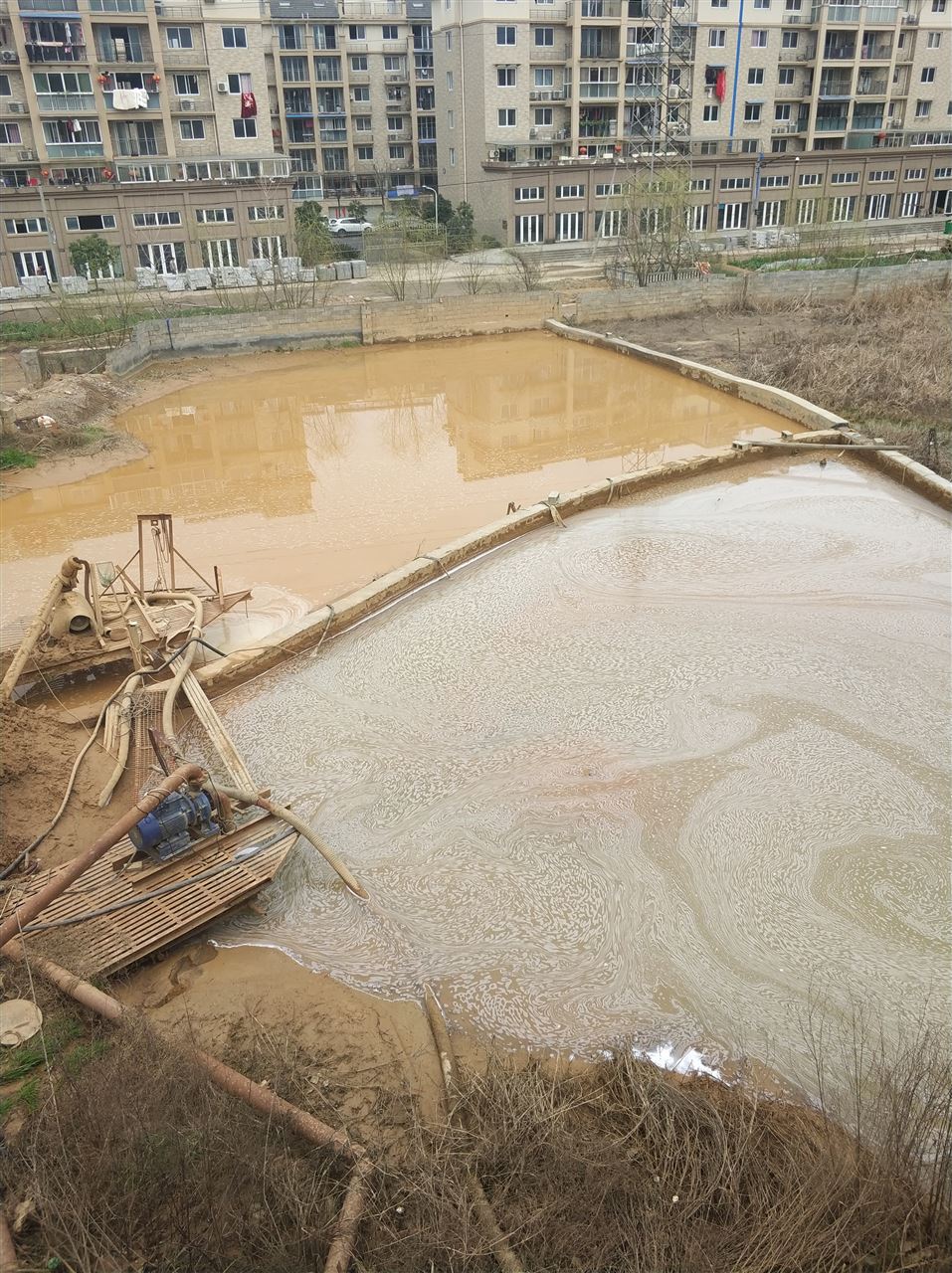 博白沉淀池淤泥清理-厂区废水池淤泥清淤