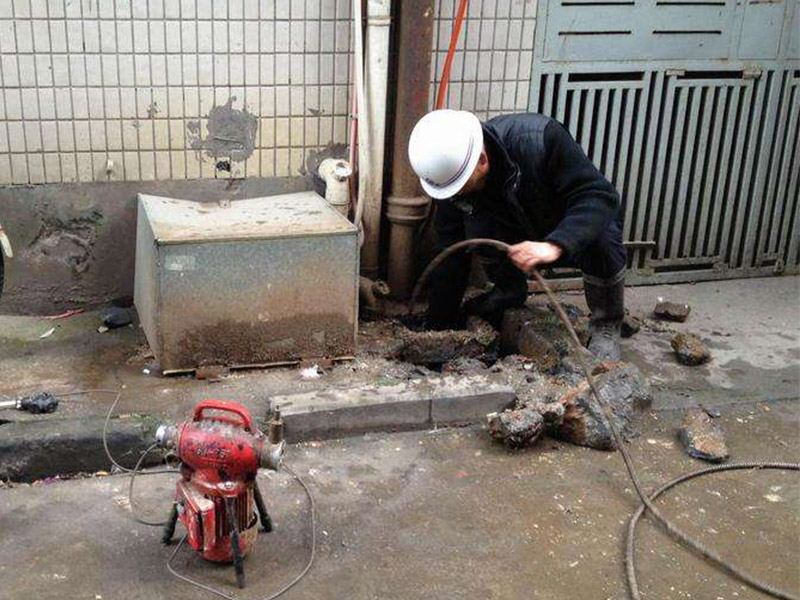 博白疏通下水道-洗菜池疏通